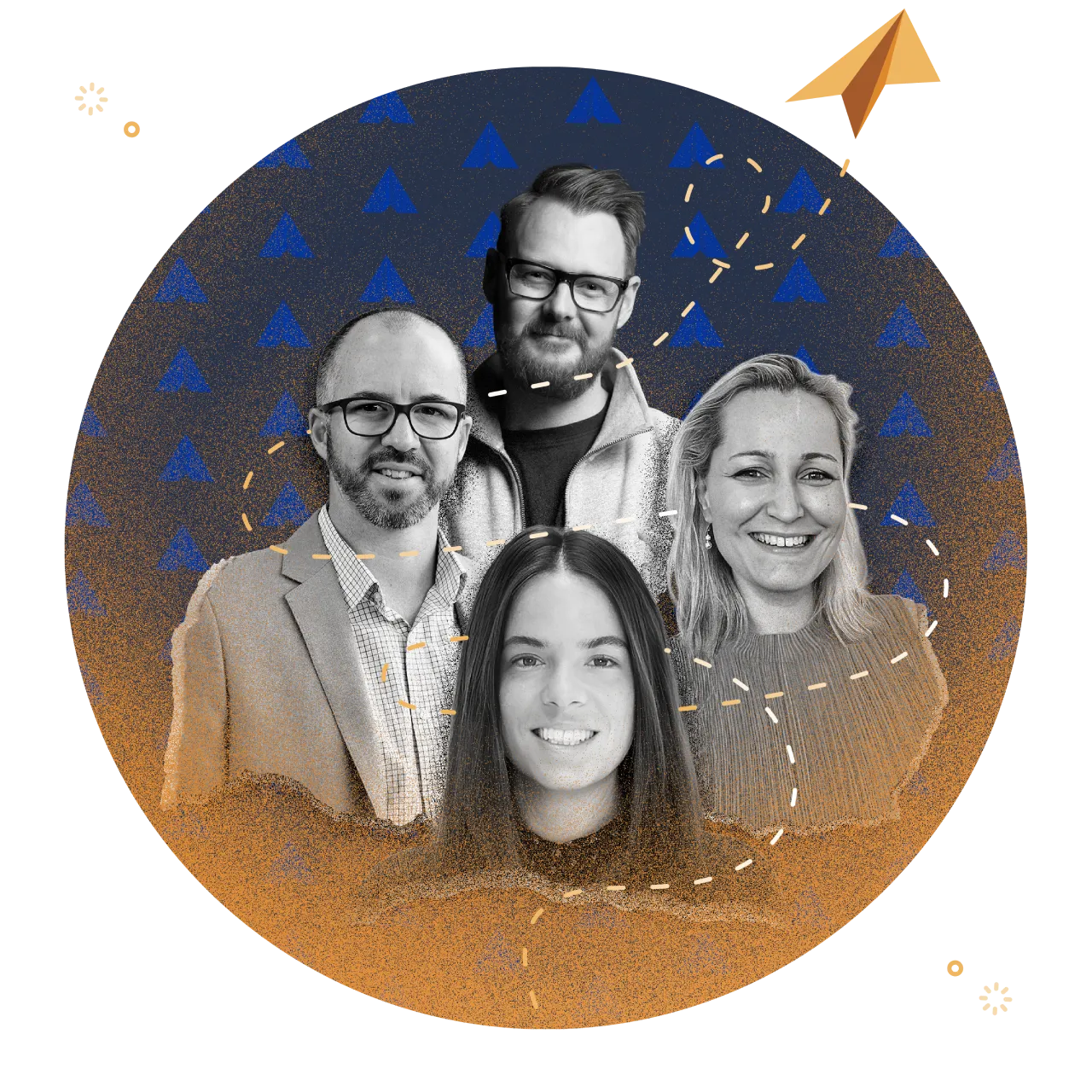 Guests on Nat's Content Matters podcast.