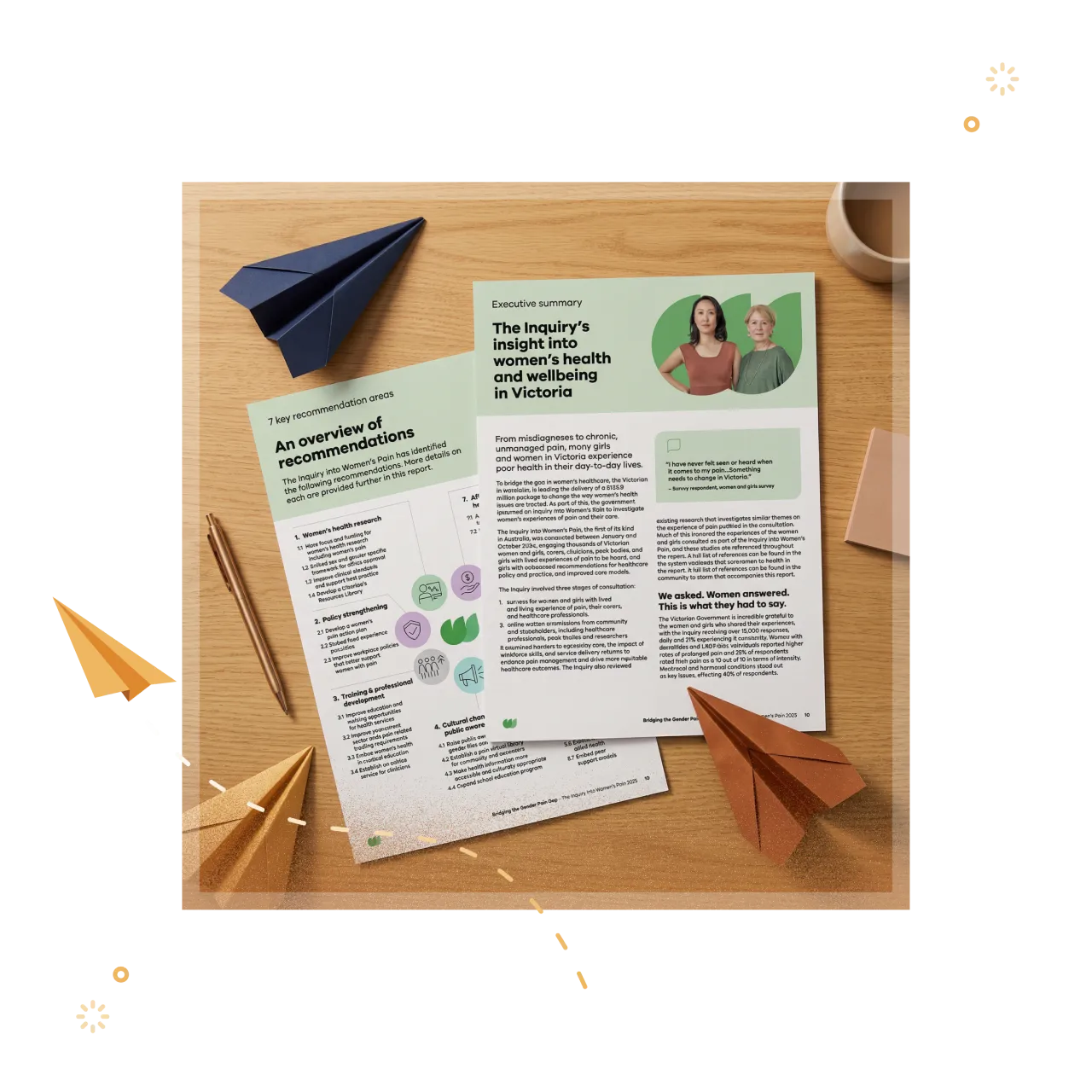 Executive summary of a report, edited by Avion writer.